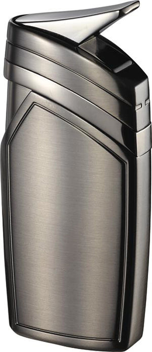 Visol Spark Single Jet Flame Satin Gunmetal Lighter