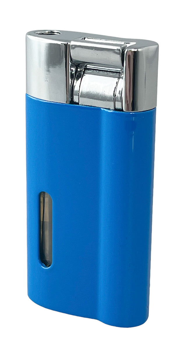 Visol Iguana Single Torch Flame Lighter Blue Lighters Direct