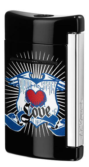 S.T. Dupont MiniJet Knight Black Love Lighter