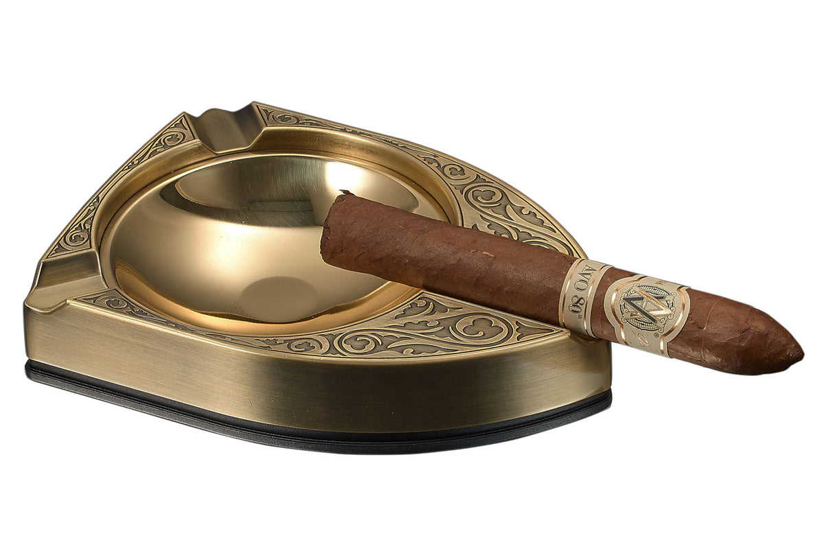 Visol Albion Matte Brass Cigar Ashtray – Lighters Direct