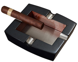 Visol Seine Carbon Fiber & Wood Cigar Ashtray