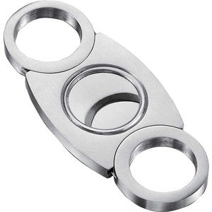 Visol Xenon Brushed Finish Guillotine Cigar Cutter