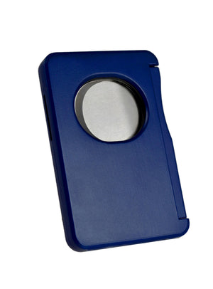 Visol Sidecut Double Guillotine Cigar Cutter - Blue