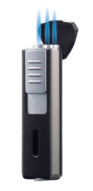 Visol Enigma Triple Flame Cigar Lighter - Gunmetal