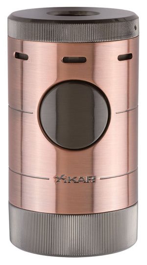 Xikar Volta Quad Flame Bronze Table Lighter