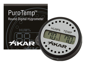 Xikar Round Digital Hygrometer