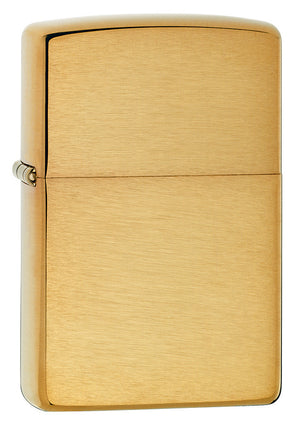 Zippo Armor Brushed Brass Lighter