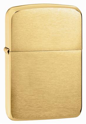 Zippo 1941 Replica Brushed Brass Lighter
