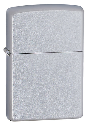 Zippo Satin Chrome Lighter