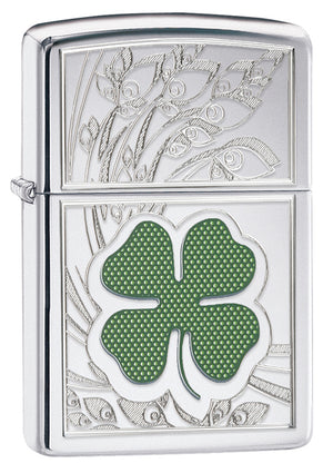 Zippo Four Leaf Clover Lighter