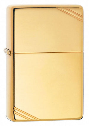 Zippo Vintage High Polish Brass Lighter