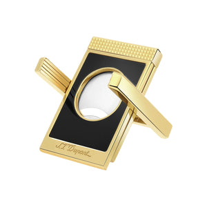 S.T. Dupont Black and Gold Cigar Cutter