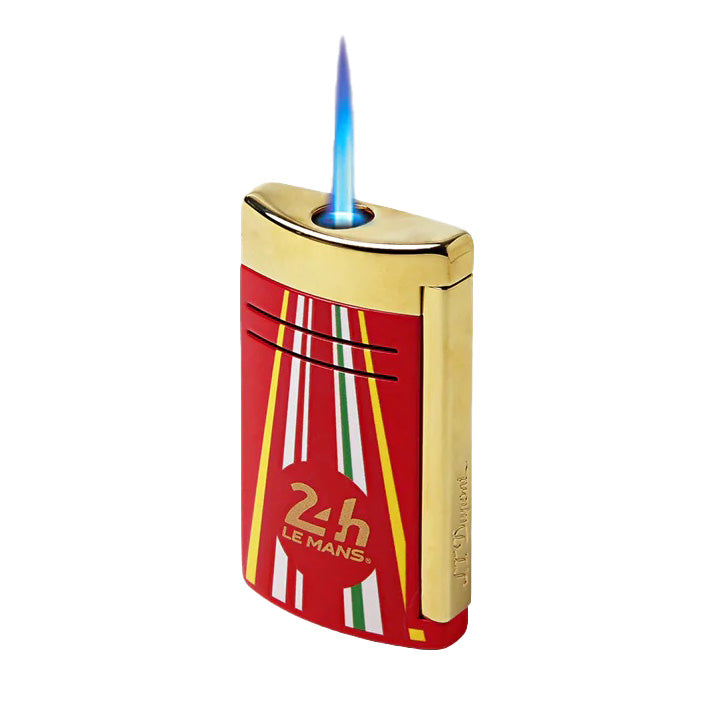 S.T. Dupont Le Mans Maxijet Red and Gold Lighter – Lighters Direct