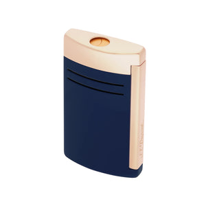 S.T. Dupont MaxiJet Blue and Rose Gold Lighter