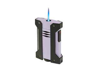 S.T. Dupont Defi Extreme Matte Black and Purple Single Torch Lighter