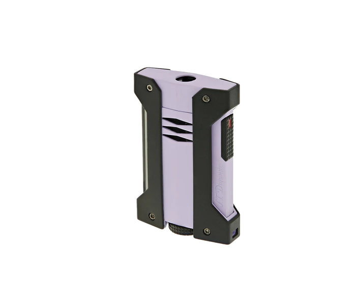 S.T. Dupont Defi Extreme Matte Black and Purple Single Torch Lighter
