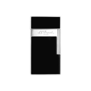 S.T. Dupont Big D Black Lacquer and Chrome Torch Lighter