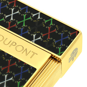 S.T. Dupont Biggy Fuente Black and Gold