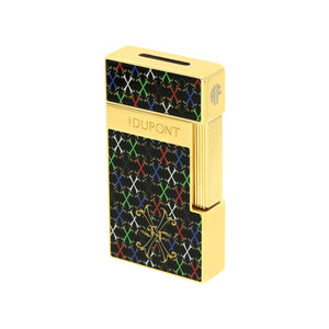 S.T. Dupont Biggy Fuente Black and Gold