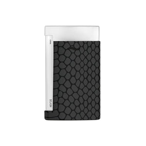 S.T. Dupont Slim 7 Snake Black and Palladium Flat Flame Lighter