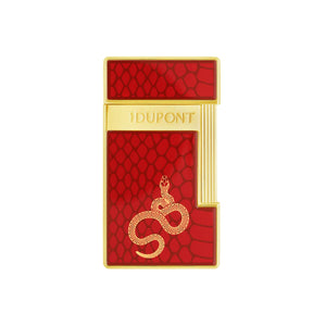 S. T. Dupont Slimmy Year of the Snake Rouge Lighter