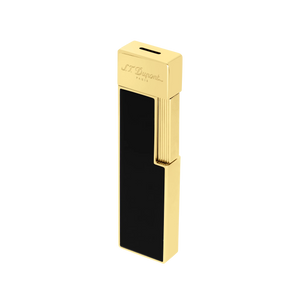 S. T. Dupont Black and Gold Twiggy Lighter