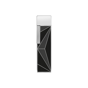 S. T. Dupont Fire X Black and Chrome Twiggy Lighter