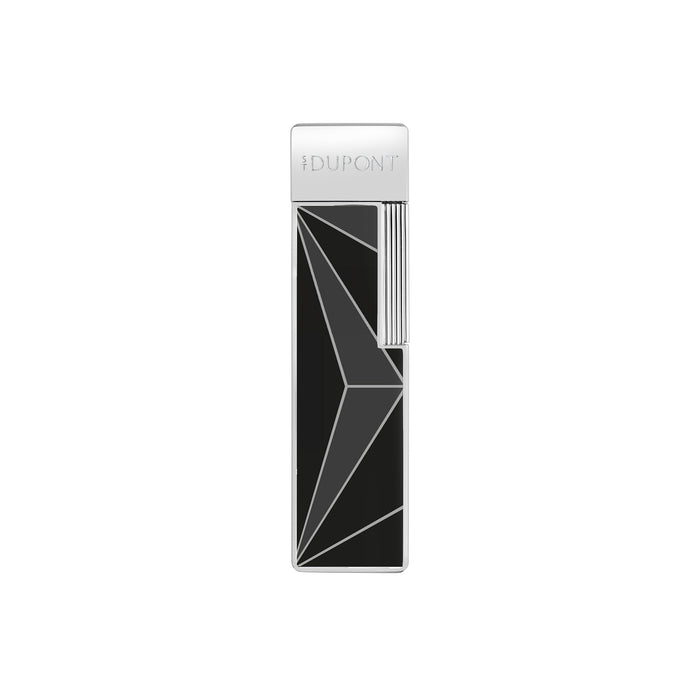 S. T. Dupont Fire X Black and Chrome Twiggy Lighter