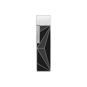 S. T. Dupont Fire X Black and Chrome Twiggy Lighter