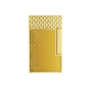 S.T. Dupont Line 2 Guilloche Dragon Scales Gold Lighter