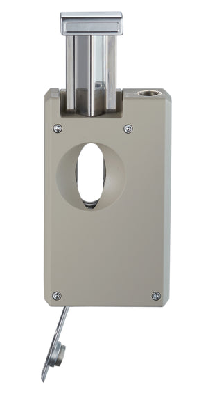 Caseti Urban Single Torch Flame Lighter and Wedge Cutter - Grey