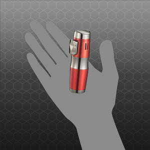 Visol Epic Triple Flame Red Cigar Lighter