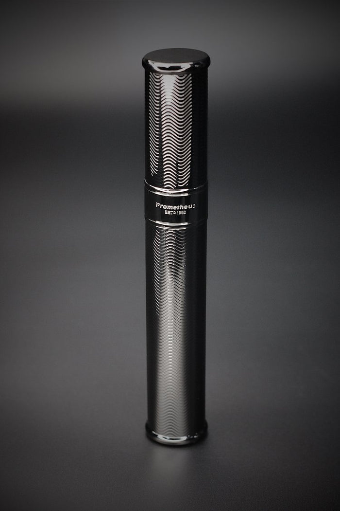 Prometheus Metal Single Cigar Tube - Gunmetal