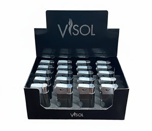 Visol Poseidon Soft Flame Pipe Lighter Retail Prepack - 24 Count