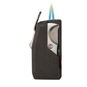 Visol Sierra Dual Torch Flame Cigar Lighter with Multi-Tool Accessories