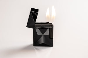 S.T. Dupont Fire X Black Ligne 2 Flint Lighter