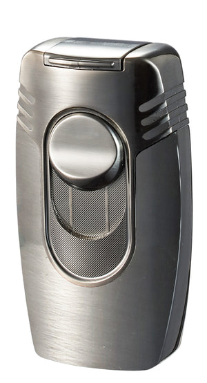 Visol Quadflow Quad Torch Cigar Lighter - Gunmetal