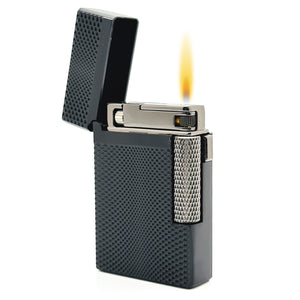 Visol Hubbard Barley Soft Flame and Torch Flame Flint Lighter - Black