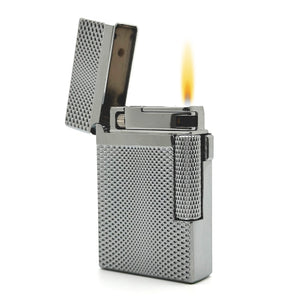 Visol Hubbard Barley Soft Flame and Torch Flame Flint Lighter - Chrome