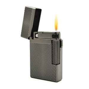 Visol Hubbard Barley Soft Flame and Torch Flame Flint Lighter - Gunmetal