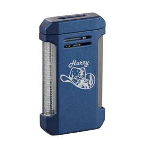 Visol Vinson Flat Torch Lighter – Personalized Cowboy Engraving