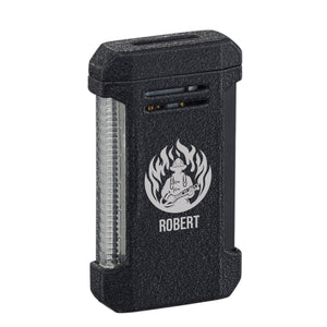 Visol Vinson Flat Torch Lighter – Personalized Firefighter Engraving