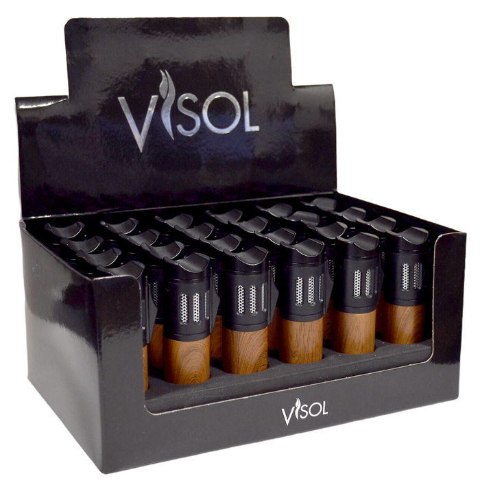 Visol Retail Package - Artemis Triple Flame Lighter 24 Count