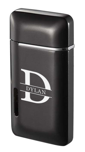 Visol Nevis Dual Torch Lighter – Personalized Initial Engraving