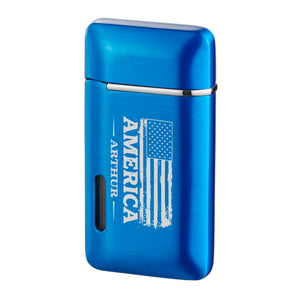Visol Nevis Dual Torch Lighter – Personalized USA Patriotic Engraving
