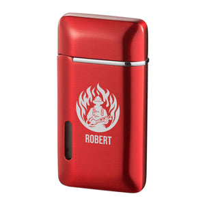 Visol Nevis Dual Torch Lighter – Personalized Firefighter Engraving
