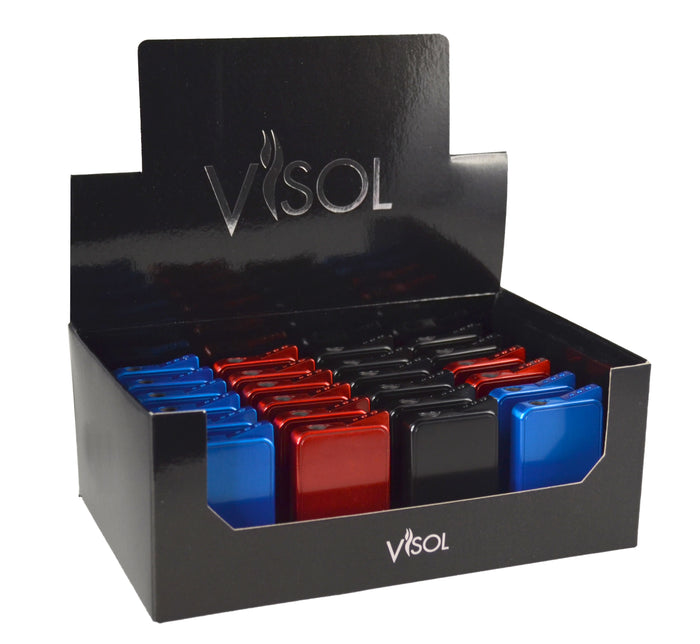 Visol Retail Package - Mauna Dual Flame Lighter 24 count