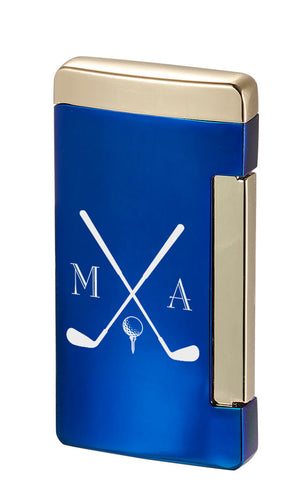 Visol Panther Flat Flame Cigar Lighter – Personalized Sports Engraving