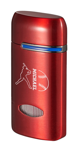 Visol Panda Triple Flame Lighter – Personalized Sports Engraving