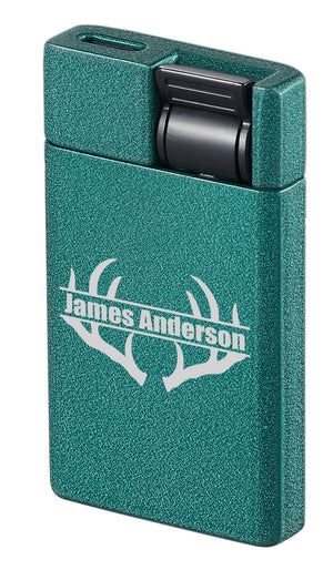Visol Flatso Flat Torch Lighter – Personalized Hunting Engraving